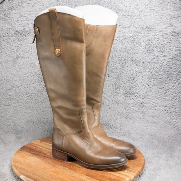 Sam Edelman Women’s Penny Riding Boot Brown Size 5M - Picture 2 of 10